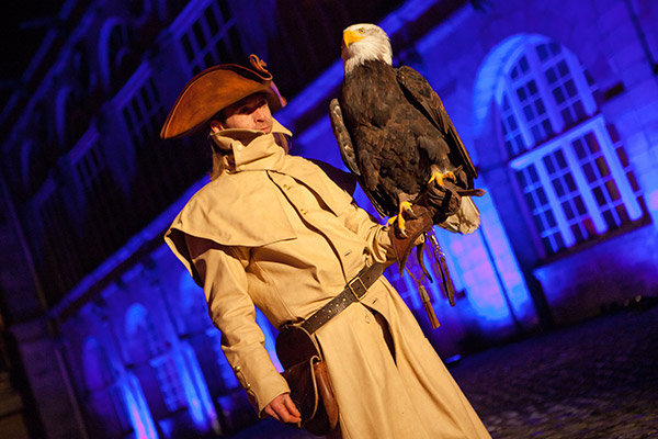 Spectacle au chateau de Fontainebleau